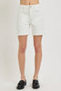 Risen tummy control high rise relaxed mid length shorts