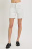 Risen tummy control high rise relaxed mid length shorts