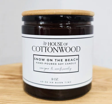 House of Cotton Hand Poured Soy Candle 8oz