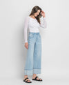 Flying Monkey super high rise cuffed baggy wide leg pant