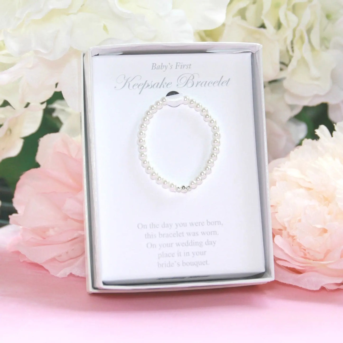 Infant to bride sterling keepsake bracelet