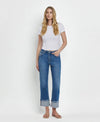 Flying Monkey high rise cuffed straight leg pant