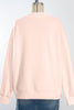 NEW Oversize Blessed Embroidered Mock Neck Sweatshirt
