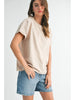 RESTOCKED FALL COLORS Mali Baby Tee Short Sleeve Top