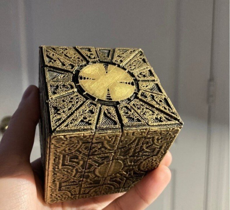 Hellraiser Cube Lament Configuration puzzle - working studio quality functional prop Gifts Ivy and Pearl Boutique   