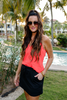 After Dark Black Skort