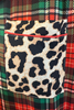 Jess Lea Wrapped in Safari chic ruffle pajama set