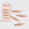 Kitsch Recycled Plastic Creaseless Clips 4pc Set