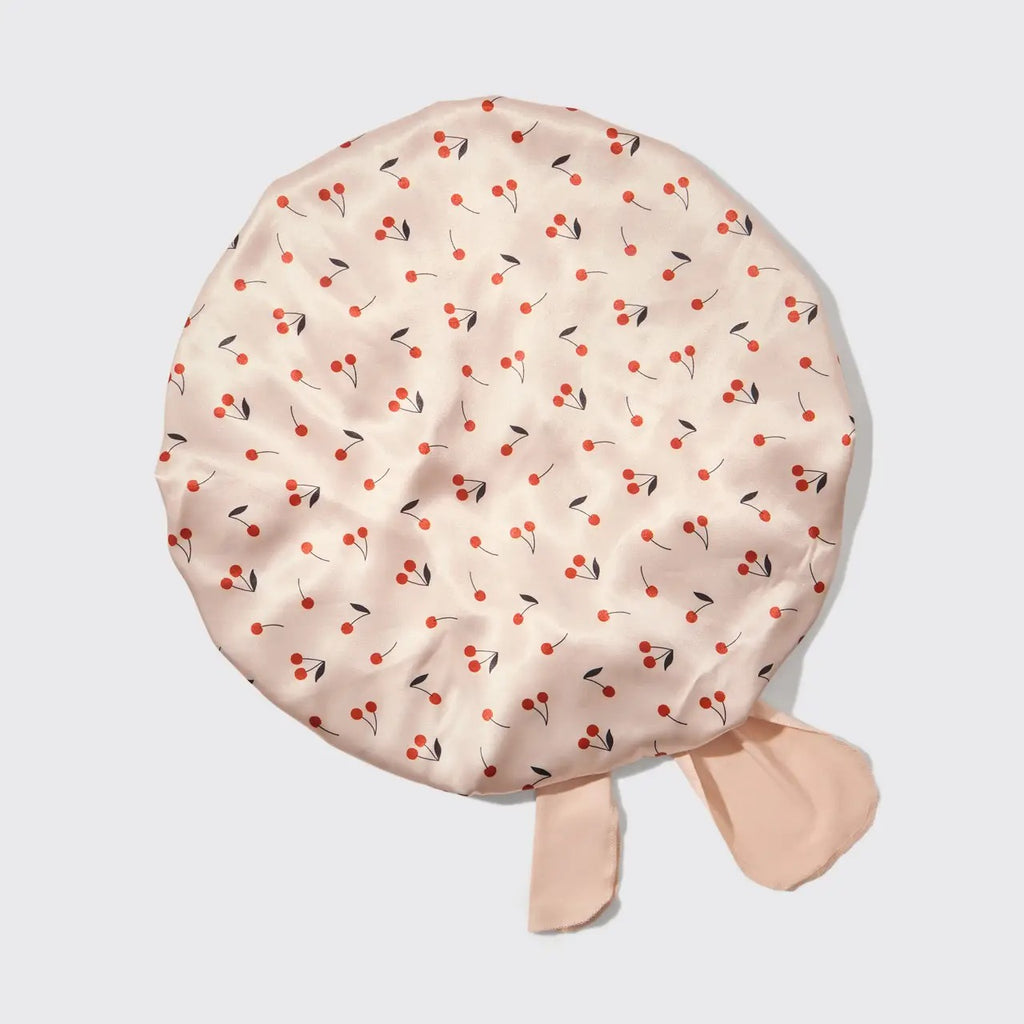 Kitsch adjustable oversized satin bonnet