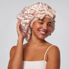 Kitsch adjustable oversized satin bonnet