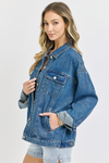 Risen dark oversize jacket
