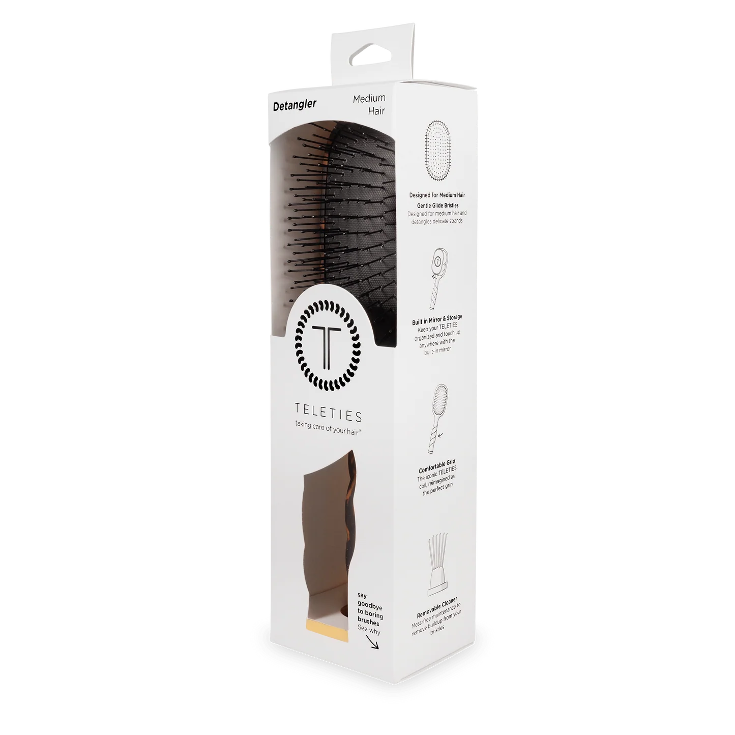 Detangler Hair Brush for Medium Hair