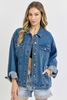 Risen dark oversize jacket
