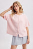 Soft knit seam detail sweater cardigan