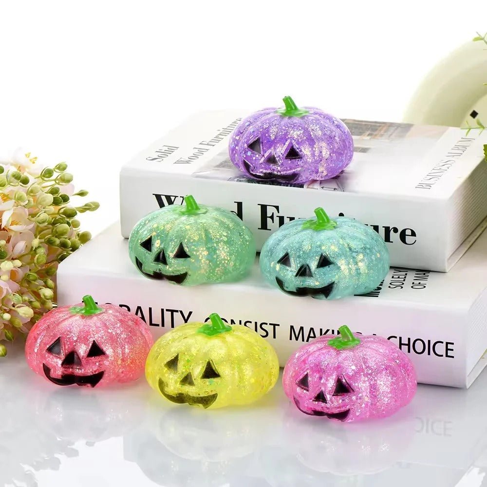 Glitter Pumpkin squishy
