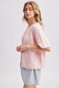 Soft knit seam detail sweater cardigan