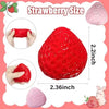 Strawberry squishy fidget toy