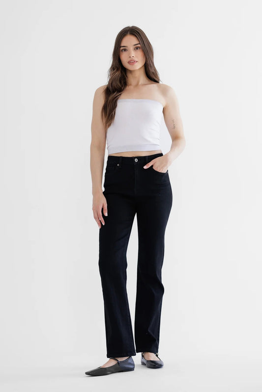 Mica Denim high rise straight leg jeans
