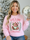 Just a girl who loves Christmas Sweatshirt