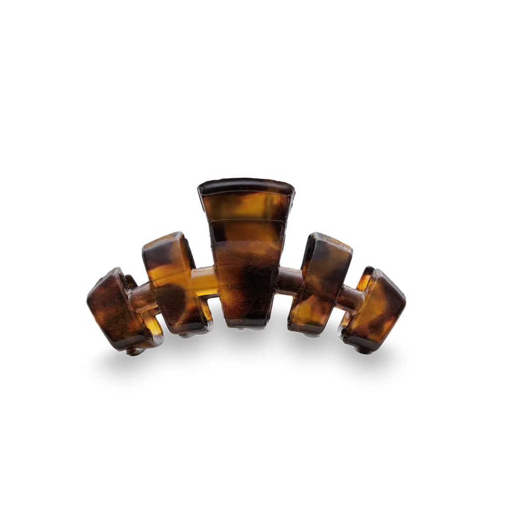 Teleties Classic Tortoise Tiny Claw Clip