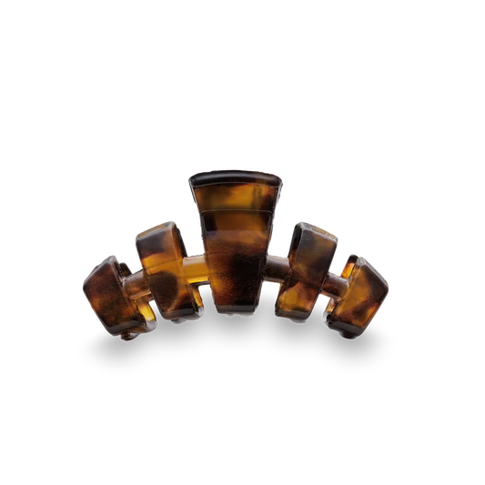 Teleties Classic Tortoise Tiny Claw Clip