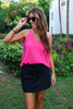 After Dark Black Skort