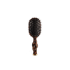 Teleties Mini Boar Bristle Hair Brush - Tortoise