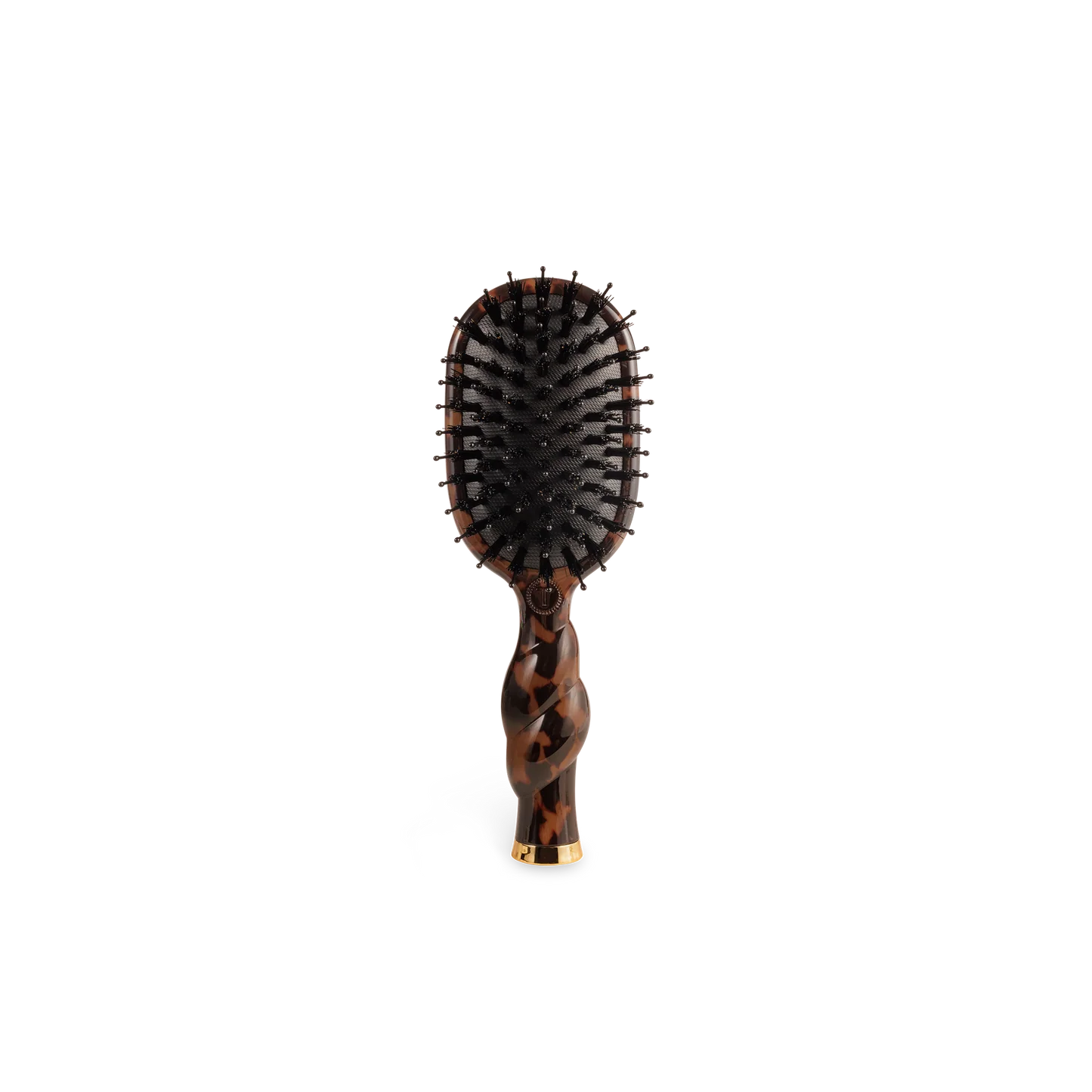 Teleties Mini Boar Bristle Hair Brush - Tortoise