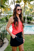 After Dark Black Skort