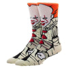 It Pennywise socks - Bioworld IT Pennywise 360 Character Crew Socks Gifts Ivy and Pearl Boutique   