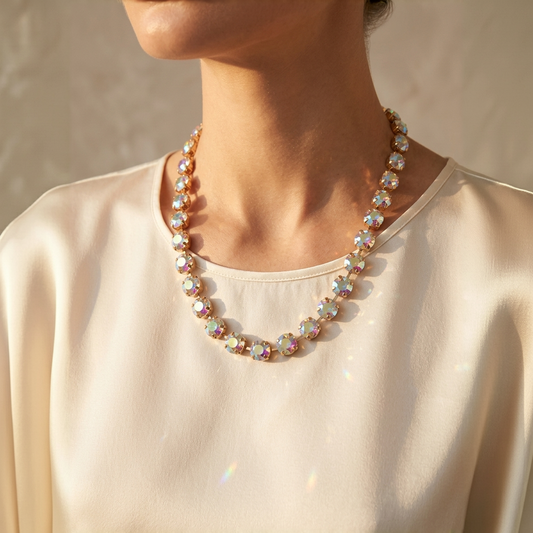 CZ dressy necklace