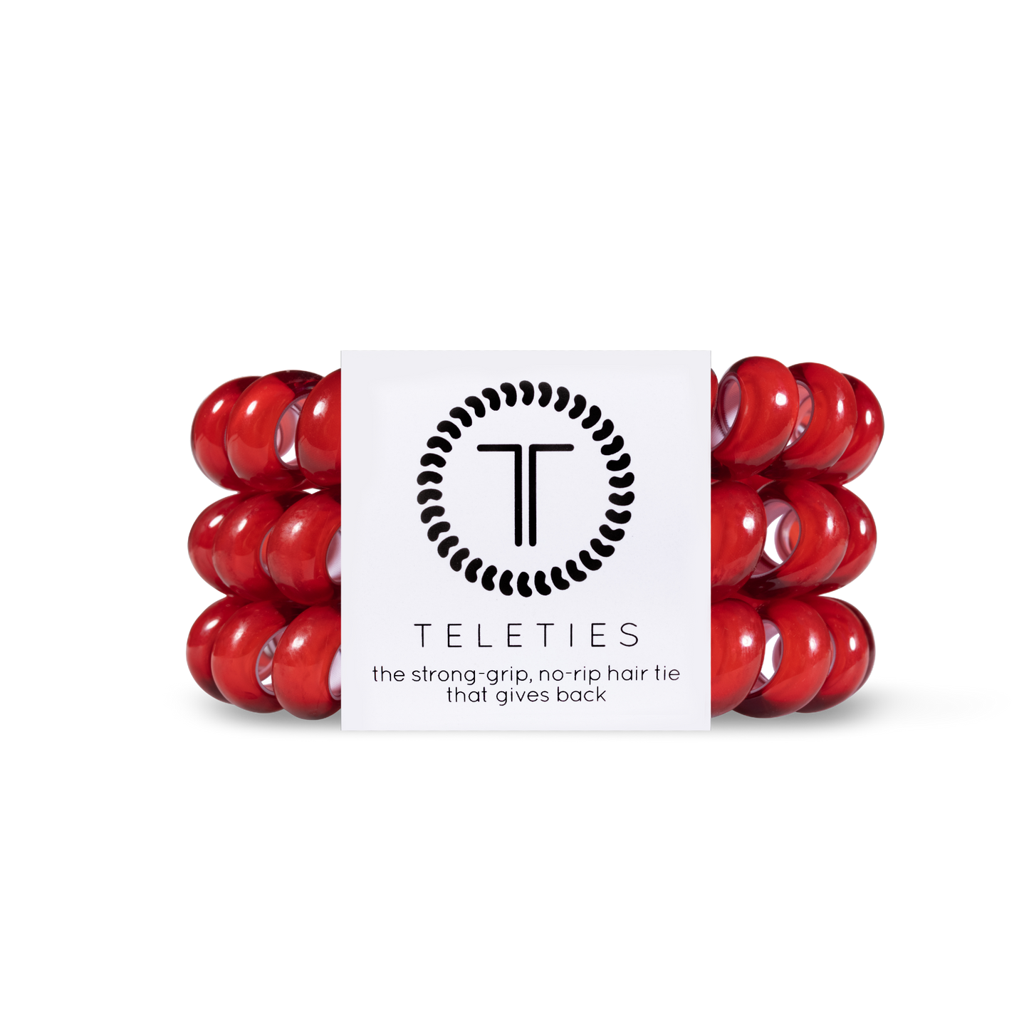 Teleties hair ties (double as a bracelet) Hair Accessories Teleties Large Scarlet Red 