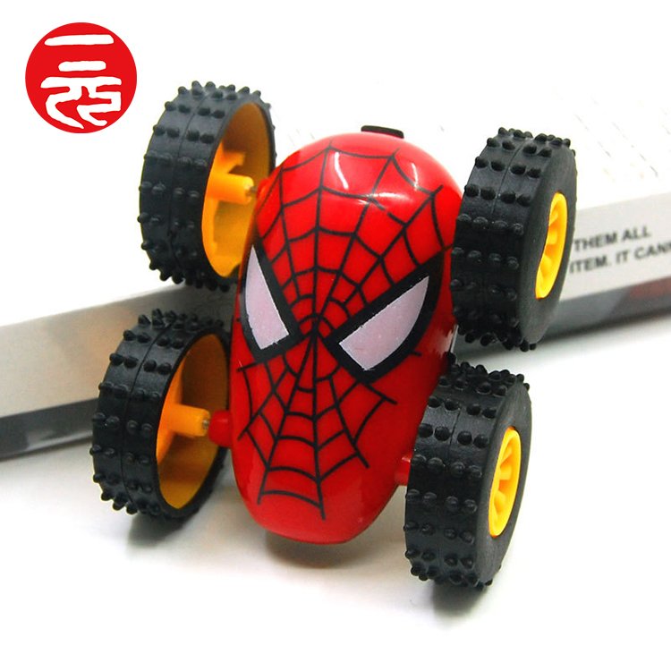 Spider-Man stunt car - Flips to roll on either side Gifts Ivy and Pearl Boutique   