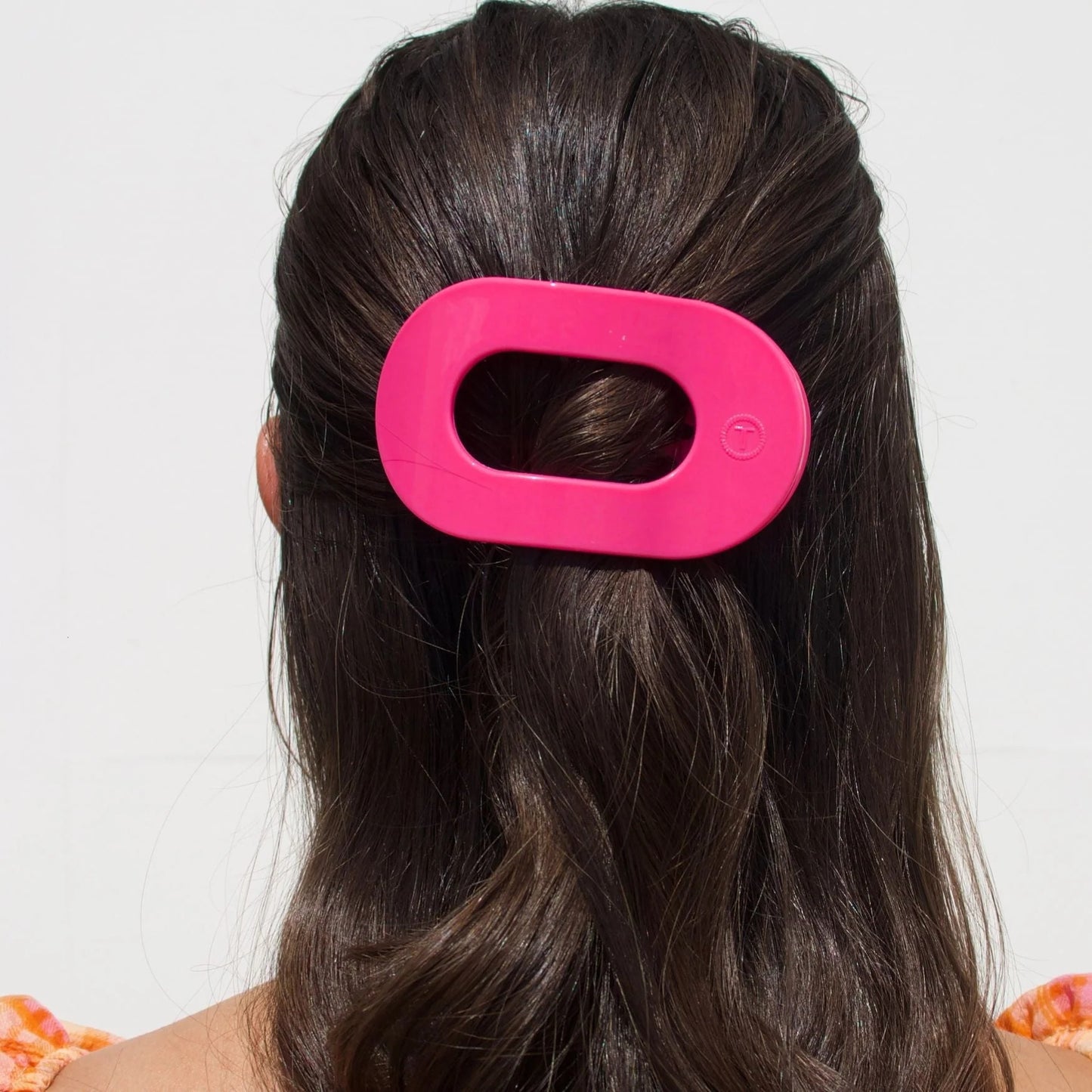 RESTOCKED WITH BRIGHT NEW COLORS Teleties flat round clip