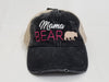Mama Bear washed baseball cap  Ivy and Pearl Boutique   