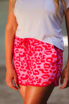 Feeling Sassy Leopard Drawstring Everyday Shorts Shorts Jess Lea   