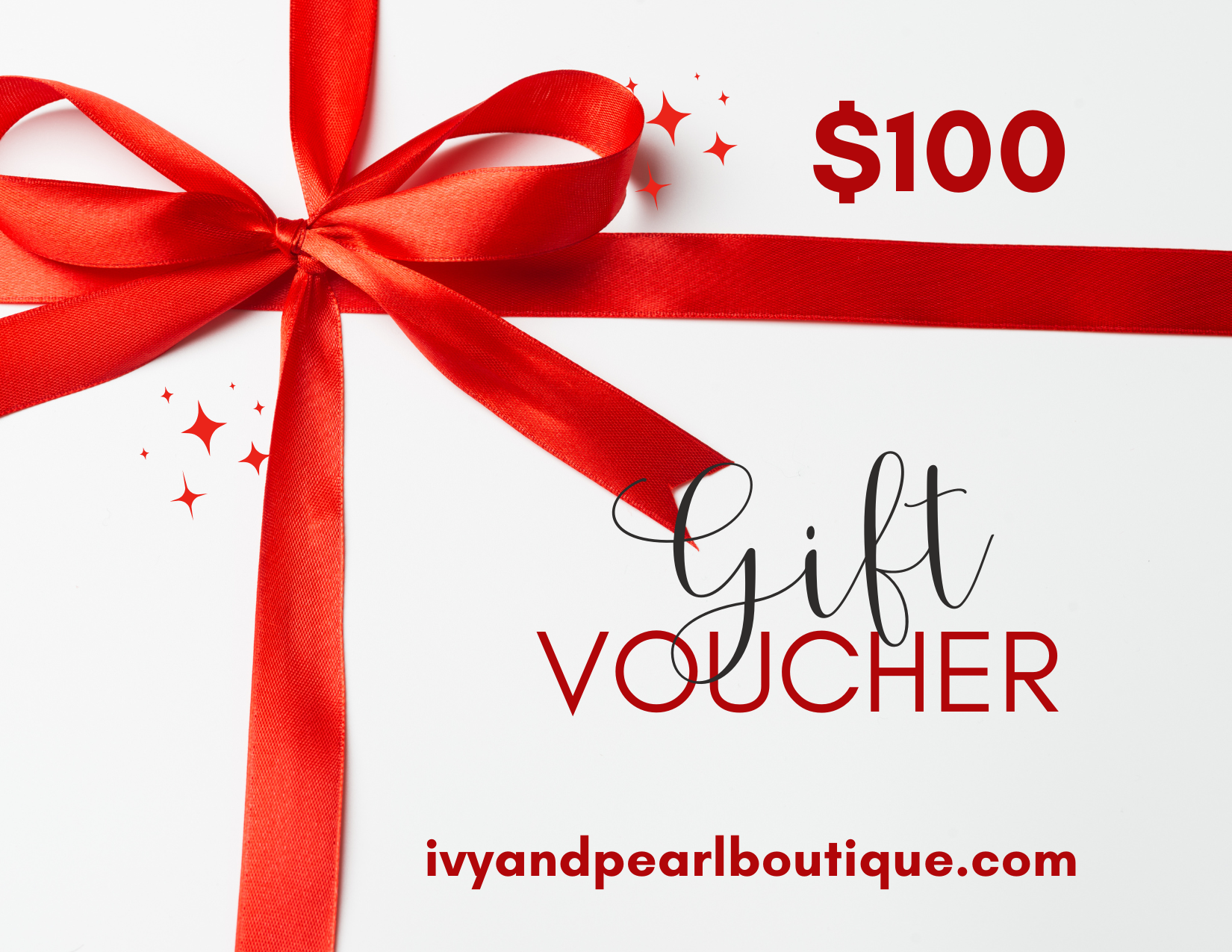 Ivy and Pearl Boutique Gift Card Gift Cards Ivy and Pearl Boutique $100.00  