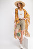 All I Need Flowy Kimono - Scarf Printed Rayon Crepon Kimono  Ivy and Pearl Boutique   