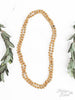 Back to the Basics All Natural Stone Bead Necklace  Ivy and Pearl Boutique   