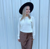 Soft and Cozy Be Cool Pullover sweater  Ivy and Pearl Boutique   