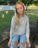 Soft and Cozy Be Cool Pullover sweater  Ivy and Pearl Boutique   