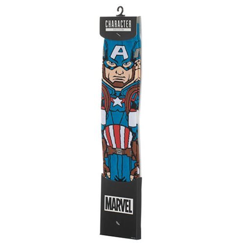 Captain America Endgame Socks - Avengers: Endgame Captain America 360 Character Socks  Ivy and Pearl Boutique   