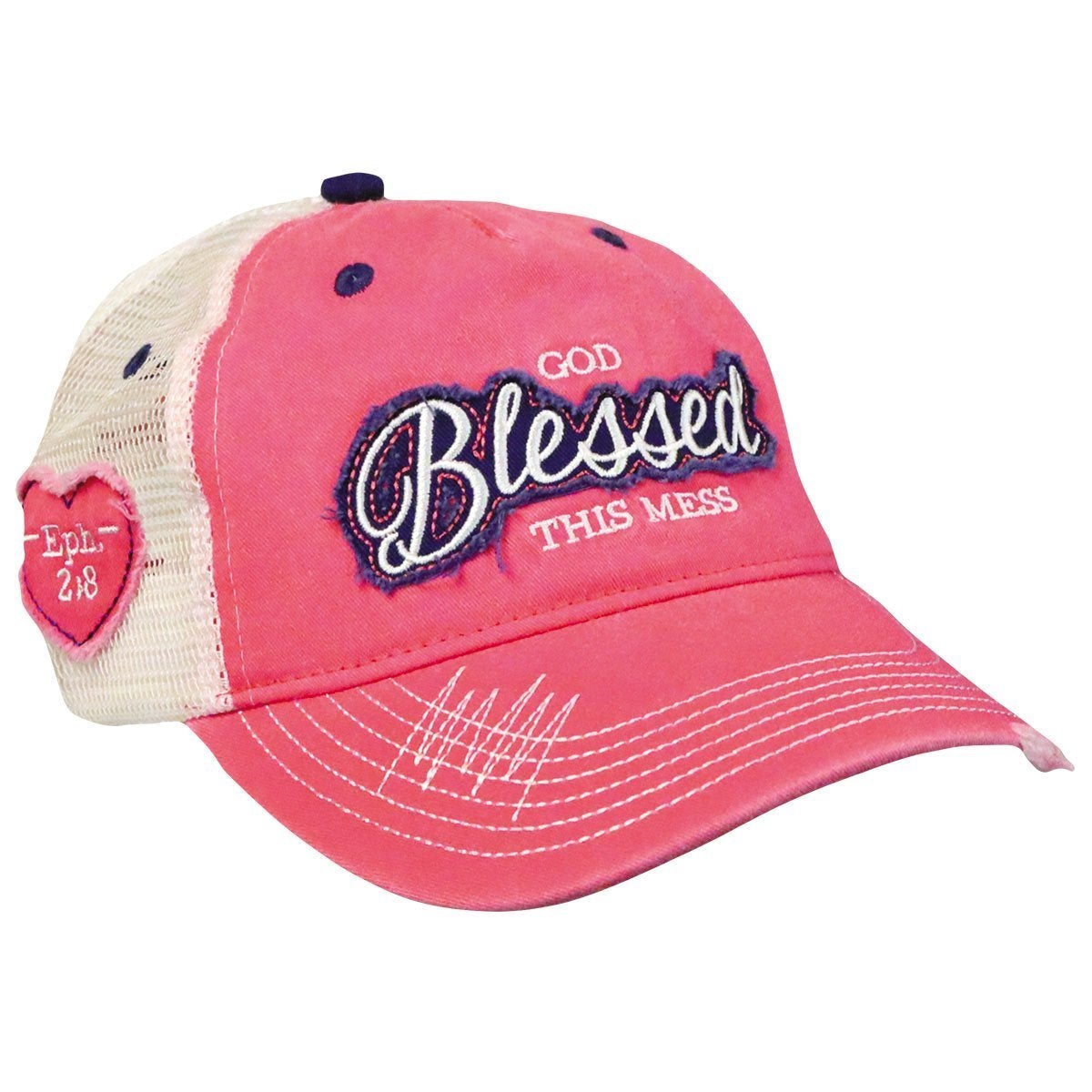 Cherished Girl God Blessed This Mess... and found something beautiful Cap  Ivy and Pearl Boutique   