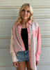 Color blocked gingham print button-down shirt  Ivy and Pearl Boutique   