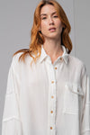 Cotton gauze loose fit shirt  Ivy and Pearl Boutique   