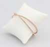 Criss-cross bracelet with inlaid simulated diamonds  Ivy and Pearl Boutique   