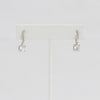 Bobby Schandra simulated diamond (Cubic Zirconia Diamond-quality Grade 5 ) dangle earring (6mm)  Ivy and Pearl Boutique   