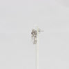 Bobby Schandra simulated diamond (Cubic Zirconia Diamond-quality Grade 5 ) dangle earring (10mm)  Ivy and Pearl Boutique   