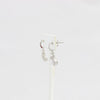 CLEARANCE (SEE NOTE IN DESC) - Bobby Schandra simulated diamond (Cubic Zirconia Diamond-quality Grade 5 ) dangle earring (10mm)  Ivy and Pearl Boutique   