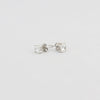 CLEARANCE (SEE NOTE IN DESC) - Bobby Schandra simulated diamond (Cubic Zirconia Diamond-quality Grade 5 ) stud earring (8mm)  Ivy and Pearl Boutique   